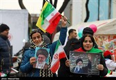 راهپیمایی 22 بهمن در تبریز