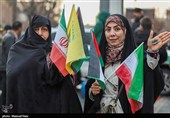 راهپیمایی 22 بهمن در تبریز