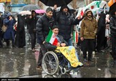 راهپیمایی 22 بهمن در تبریز