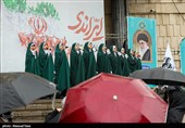 راهپیمایی 22 بهمن در تبریز