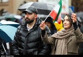 راهپیمایی 22 بهمن در تبریز