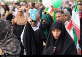 راهپیمایی 22 بهمن در بندرعباس