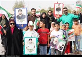 راهپیمایی 22 بهمن در بندرعباس
