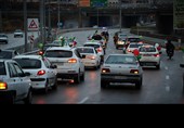 حرکت کاروان خودرویی فرزندان انقلاب در قزوین