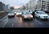 حرکت کاروان خودرویی فرزندان انقلاب در قزوین