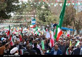 شکوه حضور کرمانی‌ها در راهپیمایی یوم‌الله 22 بهمن 1