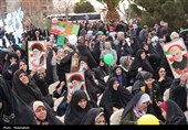 حماسه راهپیمایی یوم‌الله 22 بهمن در کاشان