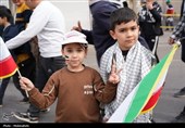حماسه راهپیمایی یوم‌الله 22 بهمن در کاشان