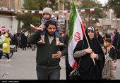 حماسه راهپیمایی یوم‌الله 22 بهمن در کاشان