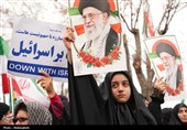 حماسه راهپیمایی یوم‌الله 22 بهمن در کاشان