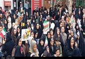 راهپیمایی قزوین