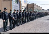 تشییع پیکر شهید امنیت موسی آقایی فرد در خرم‌آباد