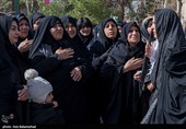 تشییع پیکر شهید امنیت موسی آقایی فرد در خرم‌آباد