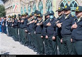 تشییع پیکر شهید امنیت موسی آقایی فرد در خرم‌آباد