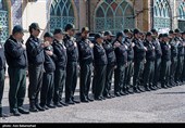 تشییع پیکر شهید امنیت موسی آقایی فرد در خرم‌آباد