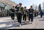 تشییع پیکر شهید امنیت موسی آقایی فرد در خرم‌آباد
