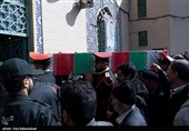 تشییع پیکر شهید امنیت موسی آقایی فرد در خرم‌آباد