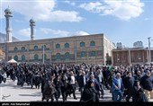 تشییع پیکر شهید امنیت موسی آقایی فرد در خرم‌آباد