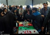 تشییع پیکر شهید امنیت موسی آقایی فرد در خرم‌آباد