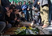 تشییع پیکر شهید امنیت موسی آقایی فرد در خرم‌آباد