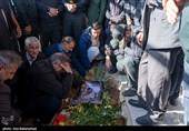 تشییع پیکر شهید امنیت موسی آقایی فرد در خرم‌آباد