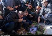 تشییع پیکر شهید امنیت موسی آقایی فرد در خرم‌آباد