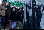 تشییع پیکر شهید امنیت موسی آقایی فرد در خرم‌آباد