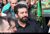 تشییع پیکر شهید مدافع امنیت در قزوین