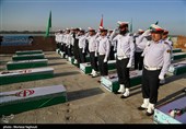 بازگشت پیکر 85 شهید دوران دفاع مقدس از مرزآبی اروند به کشور