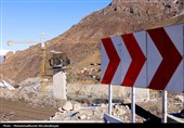 عملیات ساخت قطعه اول منطقه 3 آزادراه تهران-شمال