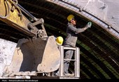 عملیات ساخت قطعه اول منطقه 3 آزادراه تهران-شمال