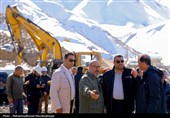 عملیات ساخت قطعه اول منطقه 3 آزادراه تهران-شمال