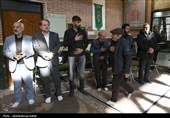 مراسم چهلمین روز شهادت شهدای امنیت - همدان