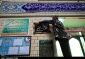 غبارروبی مساجد در آستانه ماه مبارک رمضان - همدان