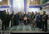 غبارروبی مساجد در آستانه ماه مبارک رمضان - همدان