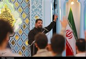 اجتماع دانشجویان مهدی یاور در مسجد جمکران
