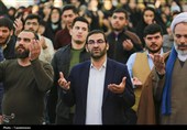 اجتماع دانشجویان مهدی یاور در مسجد جمکران