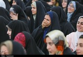 اجتماع دانشجویان مهدی یاور در مسجد جمکران