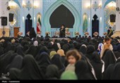 اجتماع دانشجویان مهدی یاور در مسجد جمکران