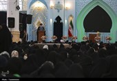 اجتماع دانشجویان مهدی یاور در مسجد جمکران