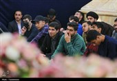 اجتماع دانشجویان مهدی یاور در مسجد جمکران
