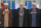 اجتماع دانشجویان مهدی یاور در مسجد جمکران