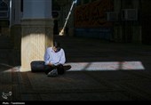 اجتماع دانشجویان مهدی یاور در مسجد جمکران
