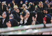 اجتماع دانشجویان مهدی یاور در مسجد جمکران