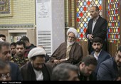مراسم چهلم شهدای اغتشاشات در کرمانشاه
