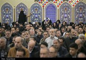 مراسم چهلم شهدای اغتشاشات در کرمانشاه