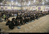 مراسم چهلم شهدای اغتشاشات در کرمانشاه
