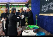 آئین غبارروبی حسینیه اعظم زنجان به مناسبت آغار ماه مبارک رمضان