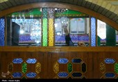 آئین غبارروبی حسینیه اعظم زنجان به مناسبت آغار ماه مبارک رمضان