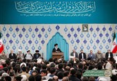 إقامة محفل للأنس بالقرآن الکریم بحضور قائد الثورة الإسلامیة